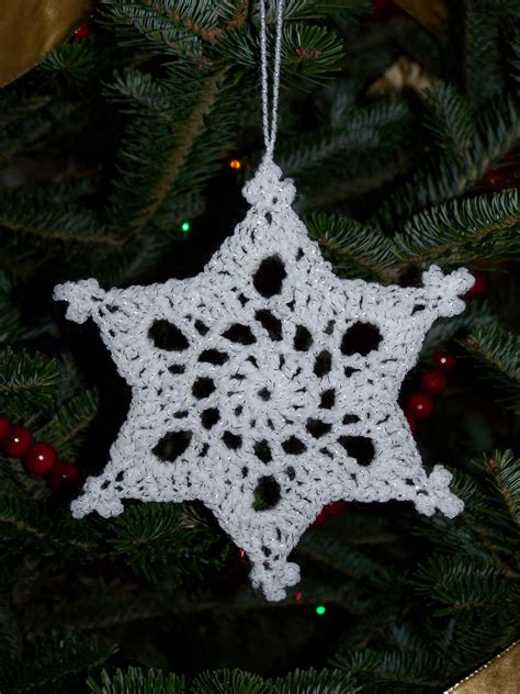 When Life Gives You Scraps, Make Quilts!: Crocheted Snowflake Ornaments