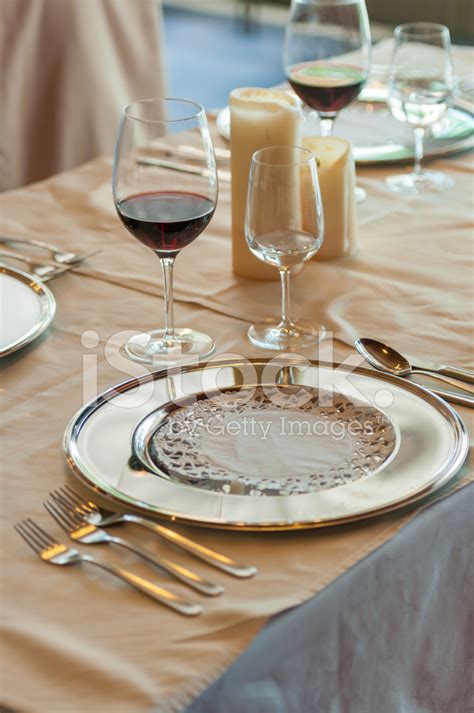 Restaurant Table Setting Stock Photo | Royalty-Free | FreeImages