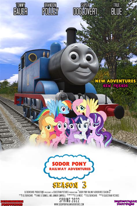 Sodor Pony Railway Adventures S3 Poster (2022) by ThomasFan6129 on ...