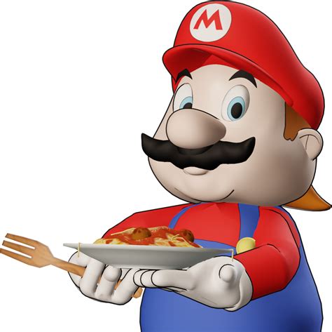 Mario and spaghetti by SonictheHedgehog1953 on DeviantArt