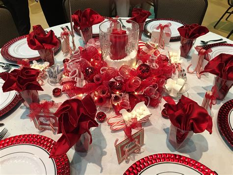 Christmas Banquet table decorations for 2019. | Banquet table ...