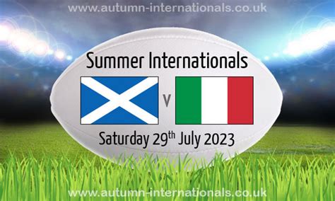 Scotland 25-13 Italy | Summer International | 29 July 2023