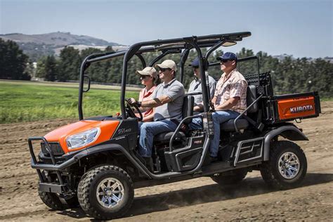 Kubota unveils RTV-X1140 UTV with cargo bed that converts to rear seating