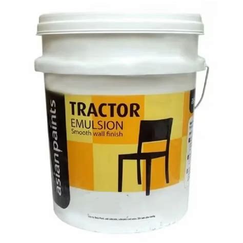 Asian Paints Tractor Smooth Wall Finish Emulsion Paint, 20 L at Rs 2650/bucket in Surat