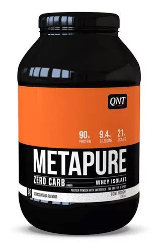 Suplemento en polvo QNT Metapure Metapure Zero Carb Metapure Whey Protein Isolado Hipertrofia ...