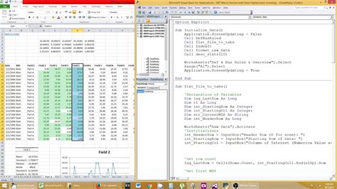 Winwedge and excel vba tutorial - deltakid