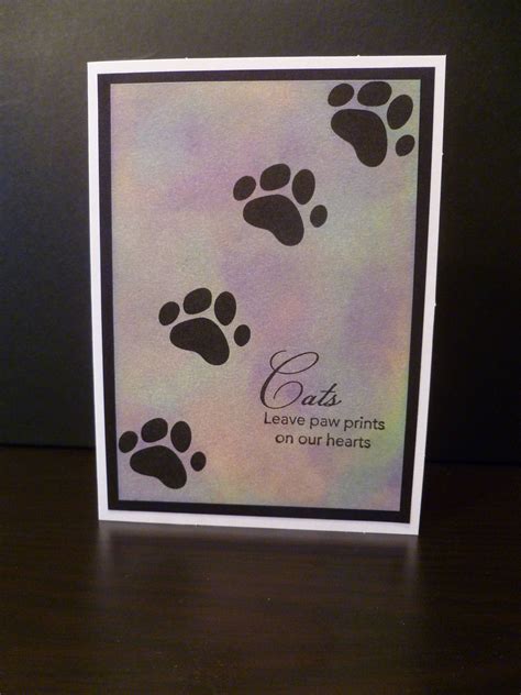 Handmade Cat Sympathy Card Cat Condolence Card Loss of Cat | Etsy | Dog sympathy card, Cat ...