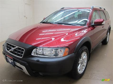 2007 Ruby Red Metallic Volvo XC70 AWD Cross Country #86505086 Photo #3 ...