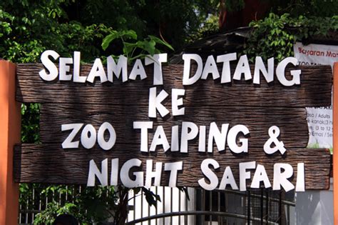 Taiping Zoo and Night Safari - GoWhere Malaysia