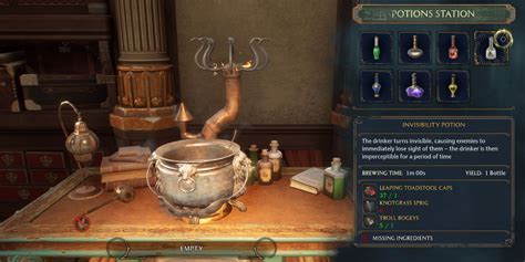 Hogwarts Legacy: Invisibility Potion Guide