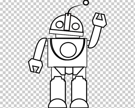 Robot Black And White Drawing Coloring Book PNG, Clipart, Angle, Area ...