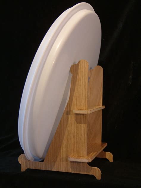 Extra Large Wooden Plate/Display Stand - Ashbrook Woodcraft