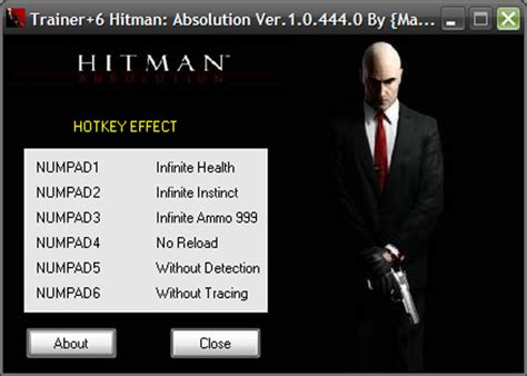 1Z1: Hitman: Absolution 1.0.444.0 +9 Trainer & +6