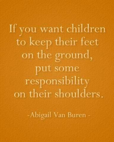 life inspiration quotes: Responsibility for children quote