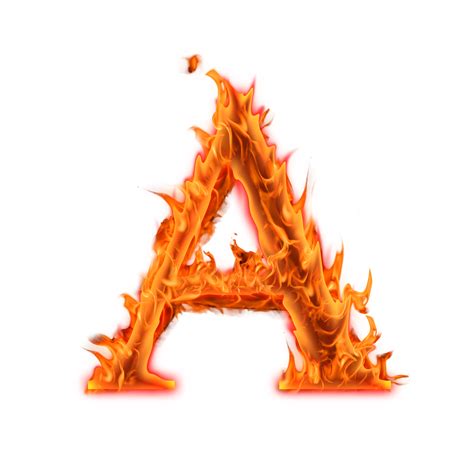 capital A Fire Alphabet Letters icon design 8489846 PNG