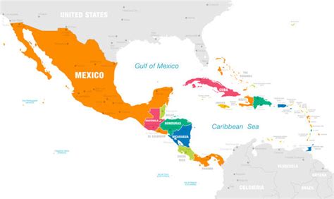 Mexico And Central America - Get Latest Map Update