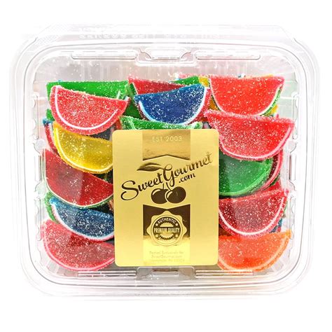 Boston Assorted Fruit Slices - Candy Fruit Jelly Slices unwrapped bulk ...