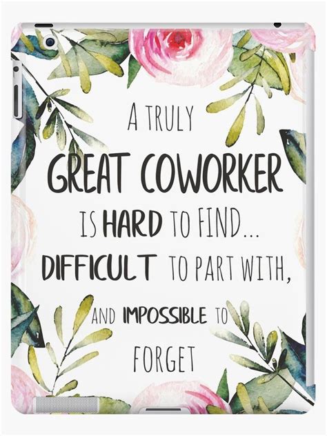 "Coworker Farewell gift Leaving Gift Idea quote / Co-worker thank you ...