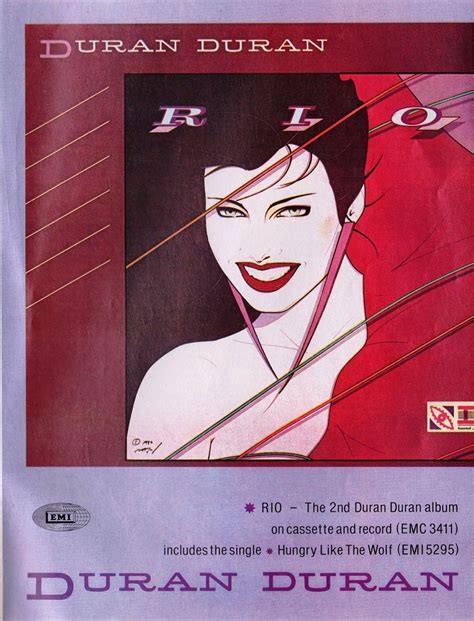 Top Of The Pop Culture 80s: Duran Duran - Rio Album - 1982