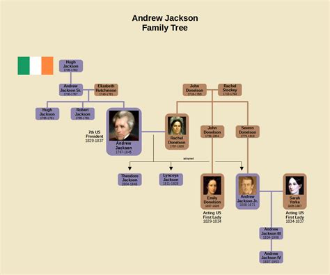 Andrew Jackson Family Tree : r/UsefulCharts