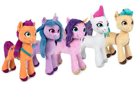 Equestria Daily - MLP Stuff!: New G5 Plushie Set Revealed by Play By Play, Including Hitch for Once!