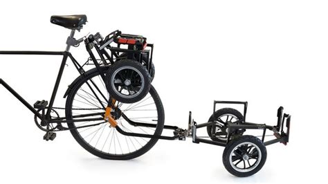 Foldable bike trailer via onreact | Tricycle bike, Foldable trailer, Bicycle trailer