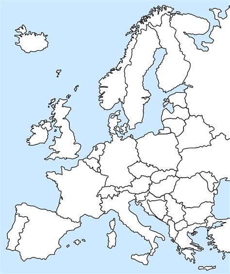 MAPA POLÍTICO INTERACTIVO DE EUROPA