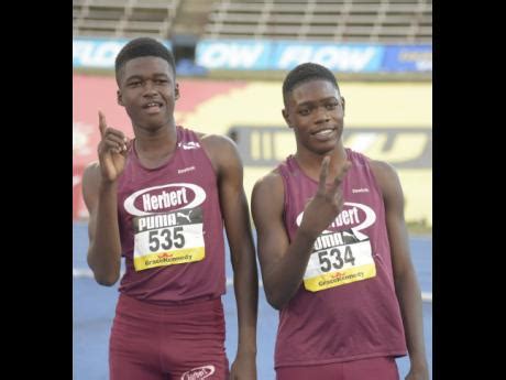 Double delight for Herbert Morrison pair | Sports | Jamaica Gleaner