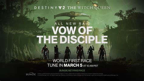 Vow of the Disciple raid race in Destiny 2 - Schedule, Contest Mode ...