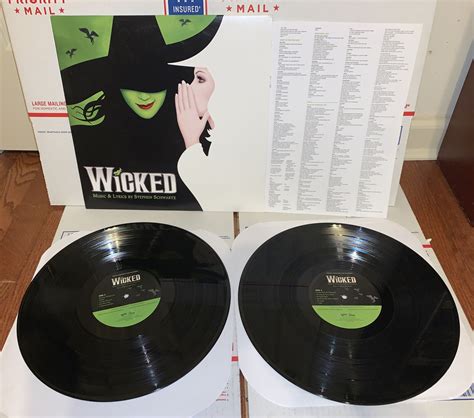 Mavin | Wicked Original Broadway Cast Recording Soundtrack Vinyl 2xlp ...