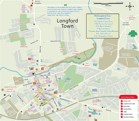 Longford Ireland Map