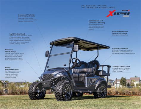 Madjax X Series Storm Golf Cart | BA Carts | Van Wert Ohio