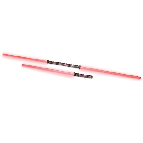 The Star Wars Lightsaber Darth Maul Double-Bladed Model - Hammacher Schlemmer