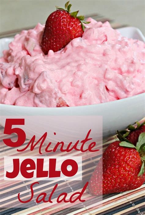 strawberry jello cool whip fluff