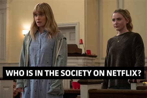 The Society's Cast on Netflix: Who's Who?