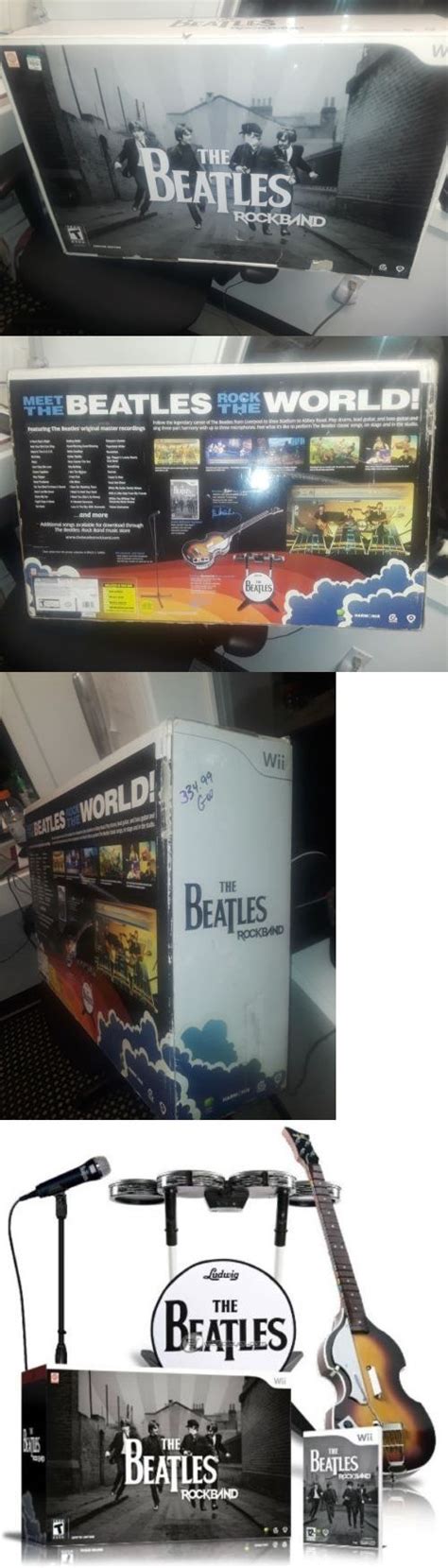 Wii The Beatles: Rock Band Limited Edition Premium Bundle | Wii ...