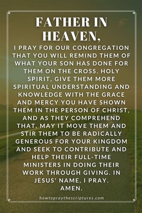 How To Pray For Tithes And Offerings