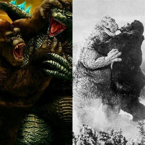 King Kong vs. Godzilla (1962) and Godzilla vs. Kong (2020) : r ...