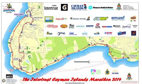 Course Maps | Intertrust Cayman Islands Marathon 2014