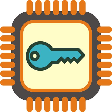 Clipart - Crypto Chip