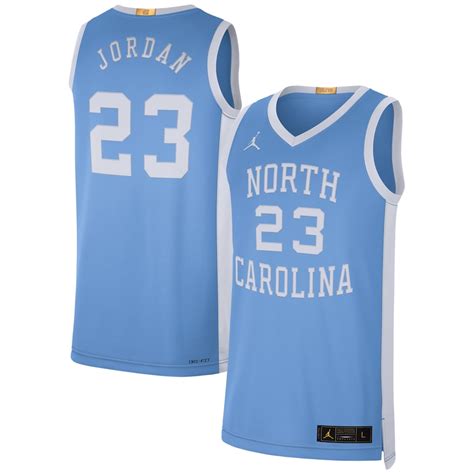 #23 North Carolina Tar Heels Jordan Brand Limited Authentic Jersey ...