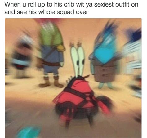 33 Times Blurry Mr. Krabs Summed Up Life's Moments Of Panicked Confusion