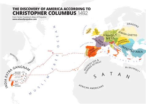 The Discovery of America According to Christopher Columbus — Alphadesigner