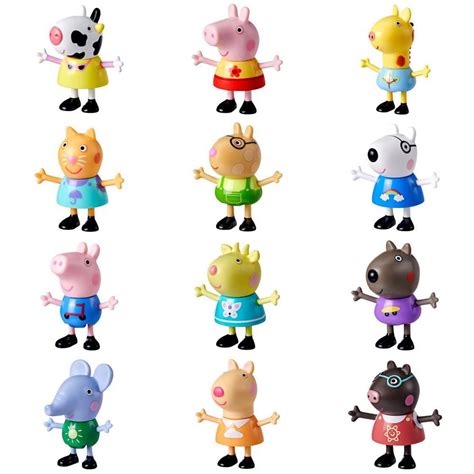 Peppa Pig Toys Peppa's Friends Surprise, 1 of 12 Peppa Pig Figures ...