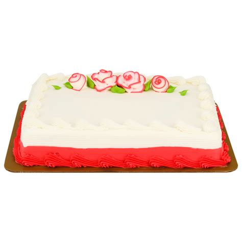 Save on Our Brand Bakery Cake Chocolate with Pink Border 1/4 Sheet Order Online Delivery | GIANT