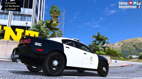 LAPD 2013 Dodge Charger 1.0 - GTA V MOD | 2.7K / 1440p ! _REVIEW - YouTube