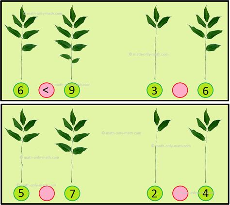 Greater than and Less than Symbols | Rules to Compare the Numbers