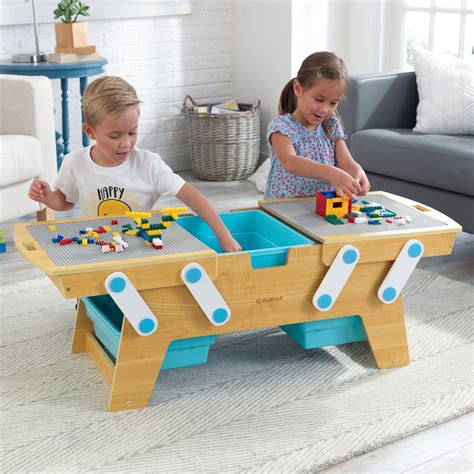 Lego Table, Play Table, Activities For Kids, Kids Playroom, Kids Room ...