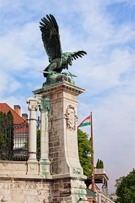 Mythical Turul Bird Statue in Budapest Photograph by Artur Bogacki - Fine Art America