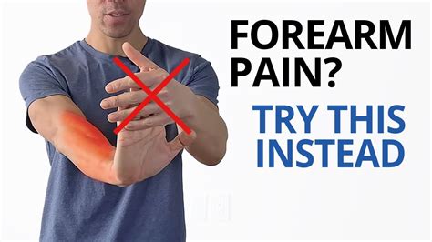 Forearm Pain? STOP STRETCHING (Do These 3 Exercises Instead) - YouTube